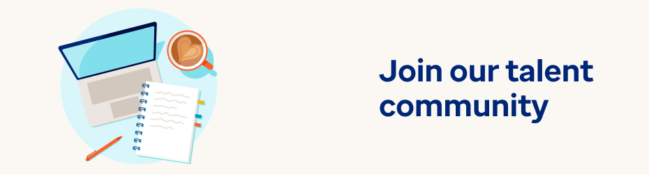 Join our talent community graphic