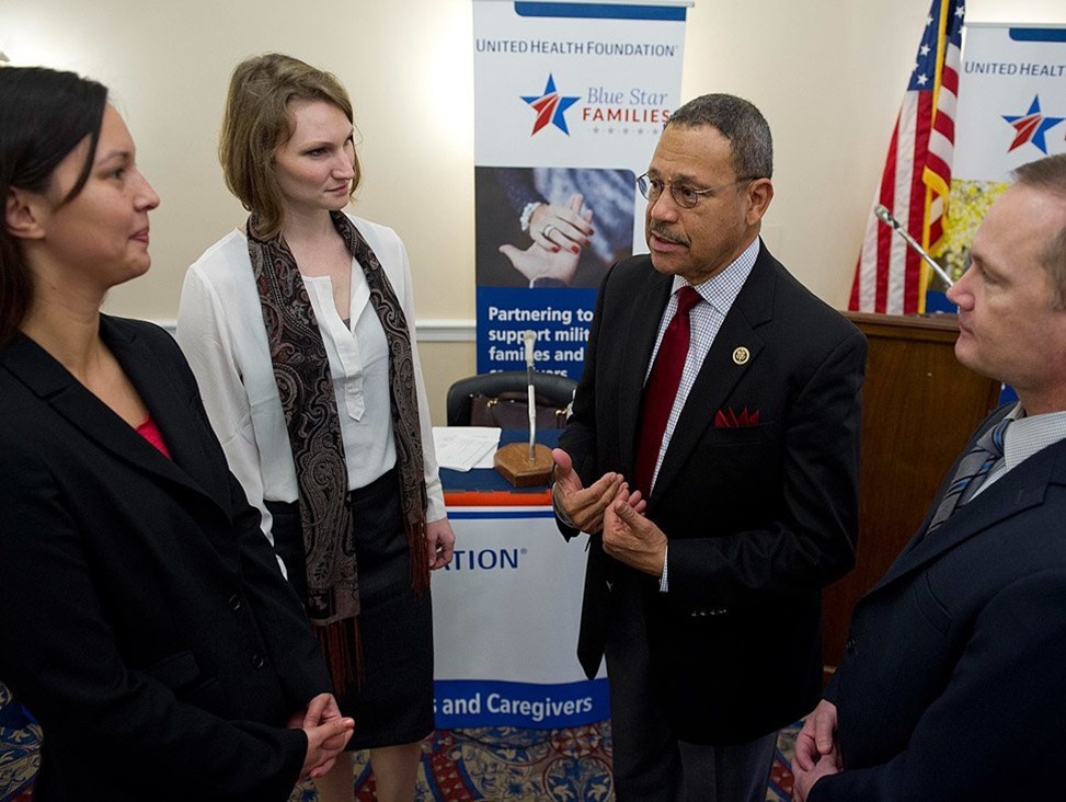 congressman and military caregivers