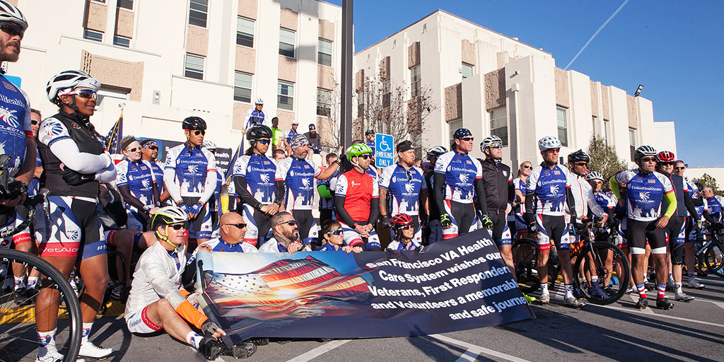 veterans bike ride