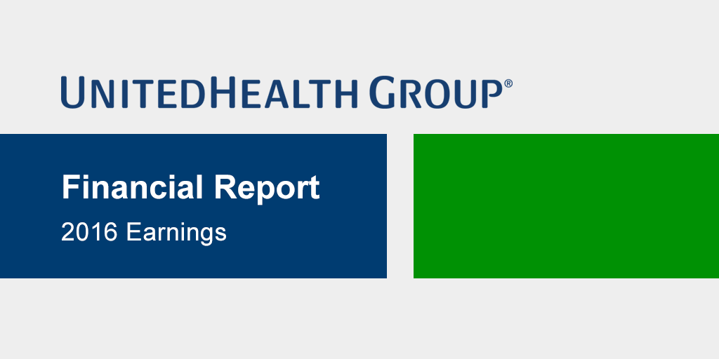 financial report, 2016 earnings